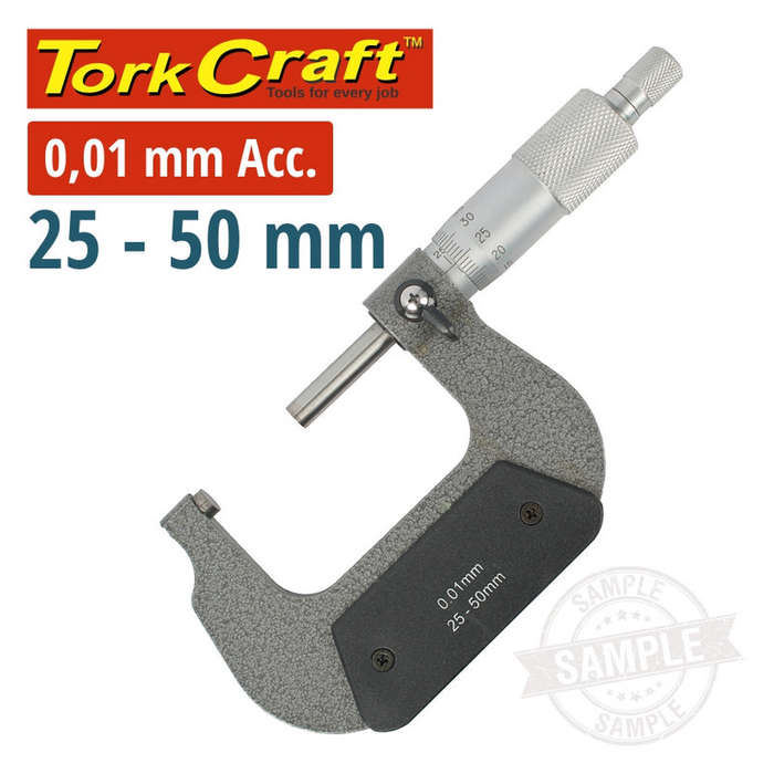 Tork Craft Micrometer 25-50mm Manual