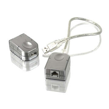 USB Super Booster over Cat 5 Cable (45m)