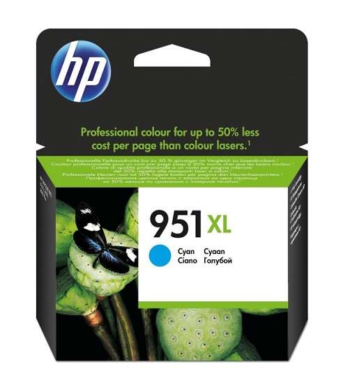 HP 951XL High Yield Cyan Original Ink Cartridge