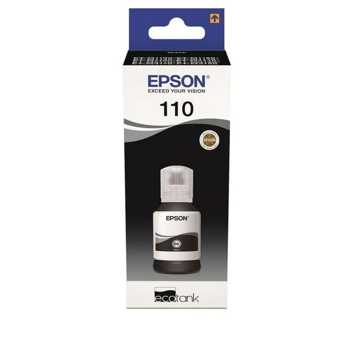 Epson 110 Ecotank Black Ink Bottle (120ml)