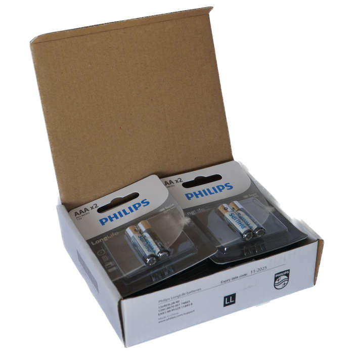 AAA (2) LONGLIFE - 12 PACK