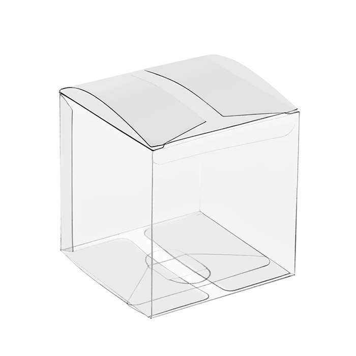 DHAO Clear Gift Boxes Transparent Cube Boxes - 20pcs-5x5