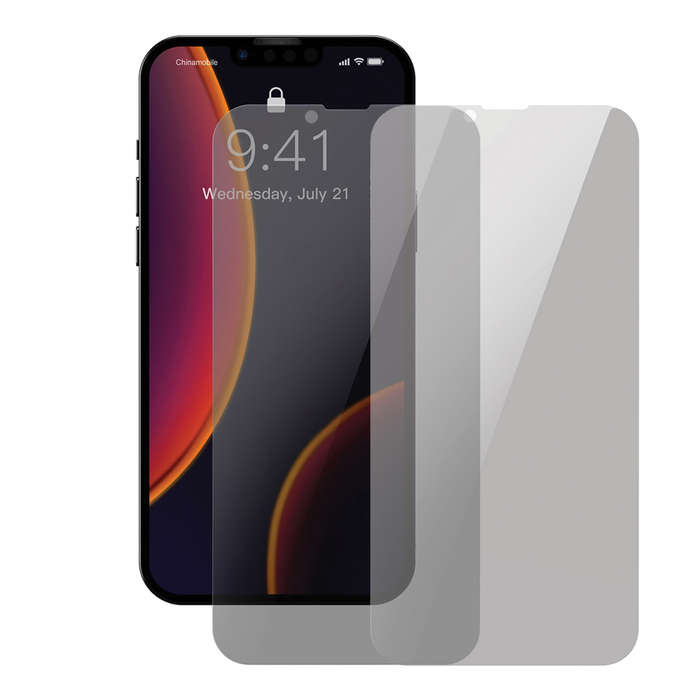 Baseus 0.3mm Privacy Screen Protector iPhone 13 Mini, 13 & 13Pro, 13ProMax - Apple iPhone 13 Pro Max