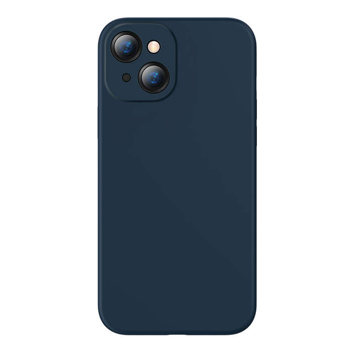 Baseus Liquid Silica Protective Case for iPhone 13, 13 Pro, 13 Pro Max - Blue - Apple iPhone 13 P...