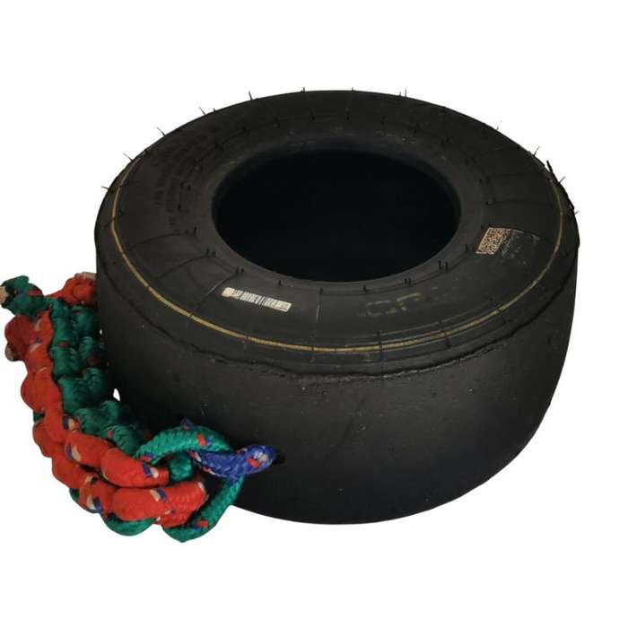 Big Boy Tyre With Rope Dog Tug Toy