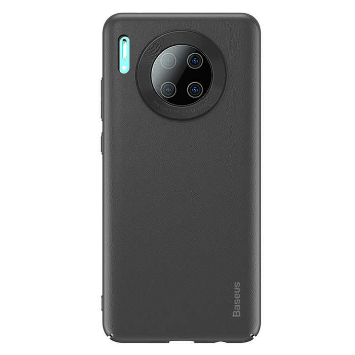 Baseus Alloy Leather Pattern Protective Case for Huawei Mate 30 - Black