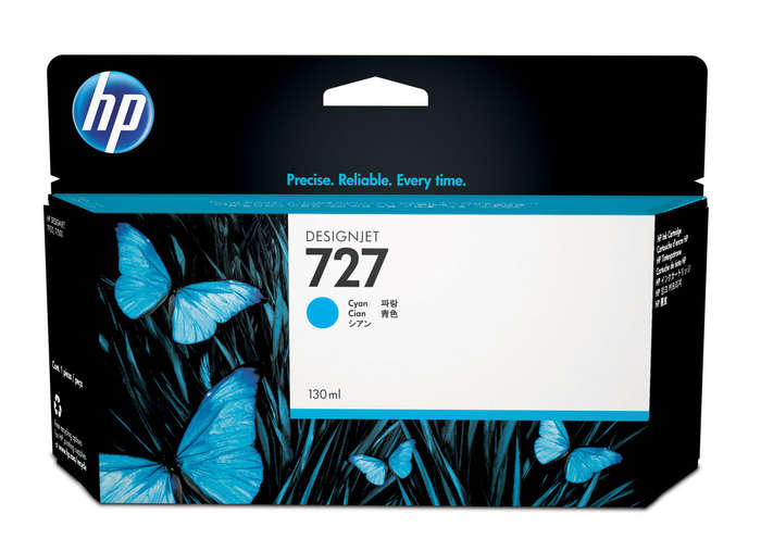 HP#727 130ml cyan cartridge for t920 and  t1500
