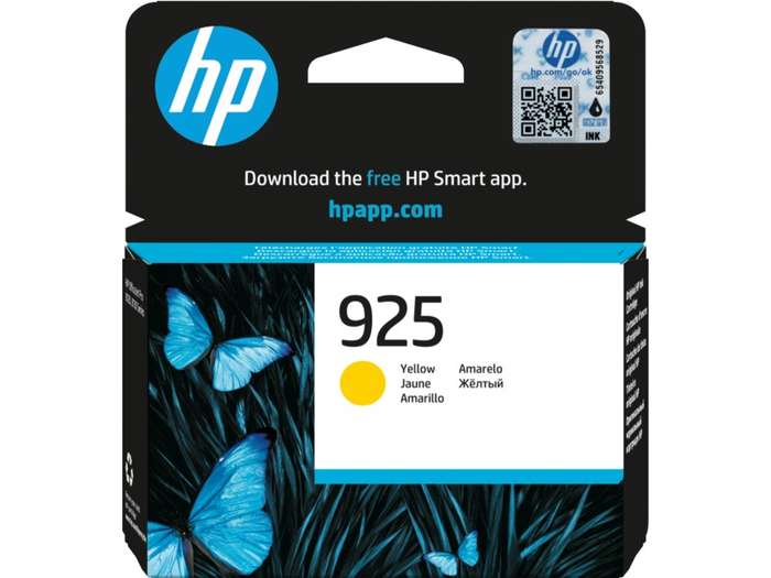 HP Blister 925 Original Yellow Ink Cartridge  For HP Officejet Pro 8120 series: HP Officejet Pro ...