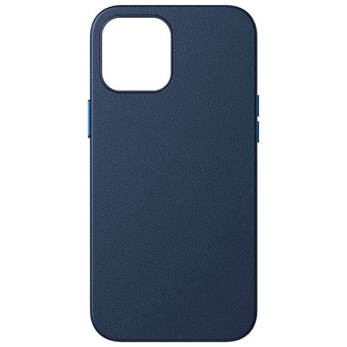 Baseus Original Magnetic Leather MagSafe Case for iPhone 12 - Blue - iPhone 12 Pro Max
