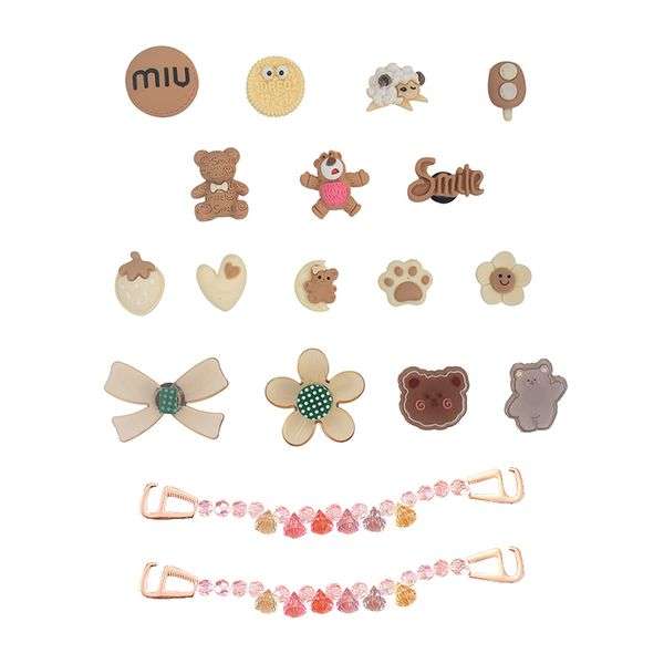 Shoe Charms with Shoe Chain