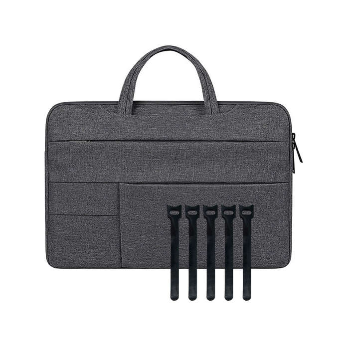 Webuy 15.6 Inch Laptop Shoulder Case Sleeve Slim Laptop Bag - Dark Grey