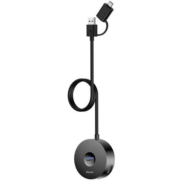 Baseus  1m USB Type-A/Type-C to USB Type-A 3.0 & Tripple USB TypeA 2.0 HUB
