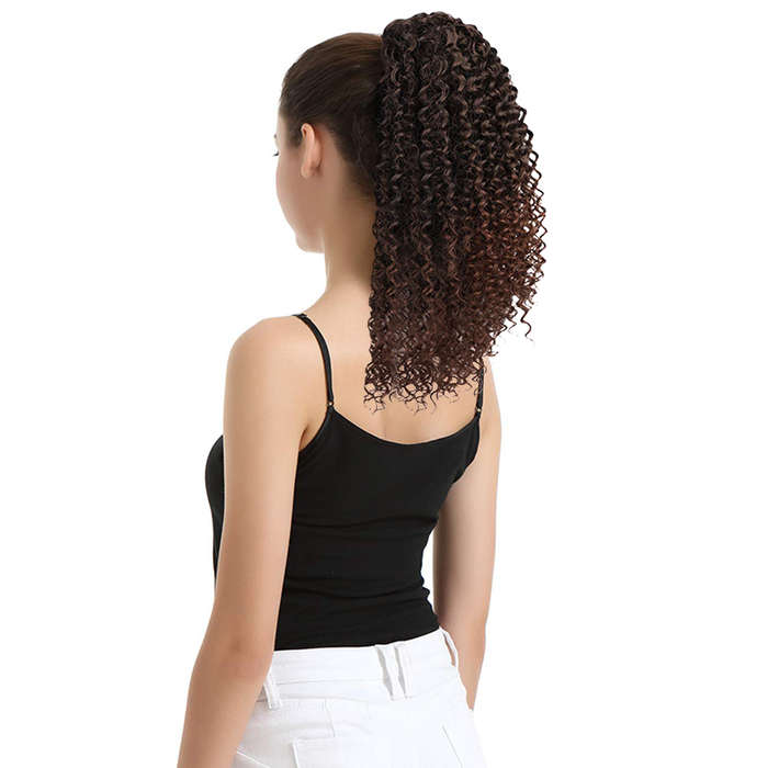 Curly Ponytail Extension Drawstring Ponytails - T1B/33#