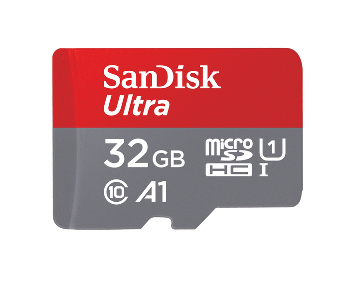 Sandisk Ultra Microsdhc Uhs 120mb 32gb  Black And Red