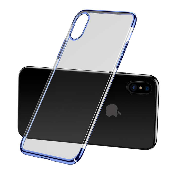 Baseus Glitter Case for iPhone X - Blue