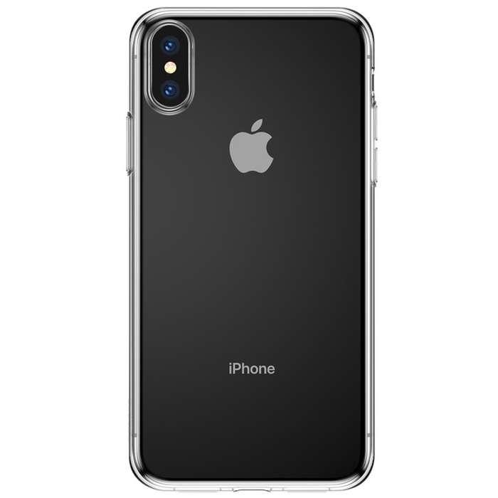 Baseus Simple Series Case (No Plug) for iPhone XS Max - Transparent