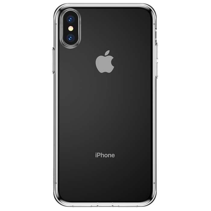 Baseus Simple Series Case (With Plug) for iPhone XS Max - Transparent