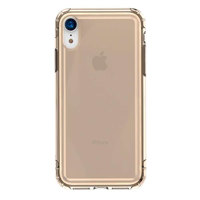 Baseus Safety Airbags Case for iPhone XR - Transparent Gold