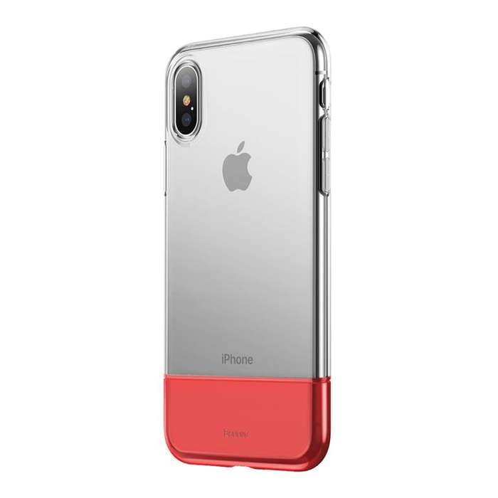 Baseus Soft and Hard Case for iPhone X & XS - Red