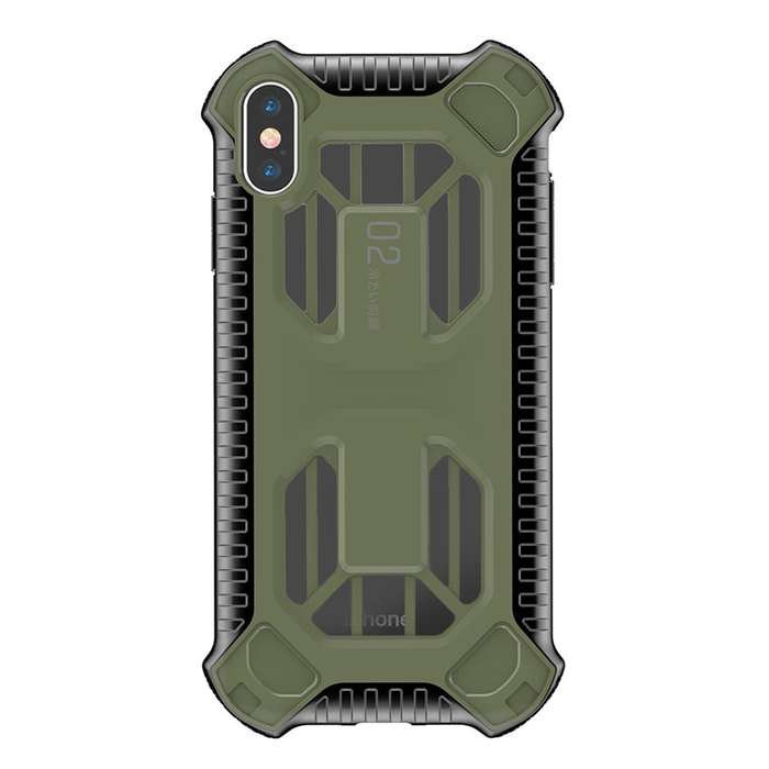 Baseus Cold Front Cooling Case for iPhone X & XS - Green