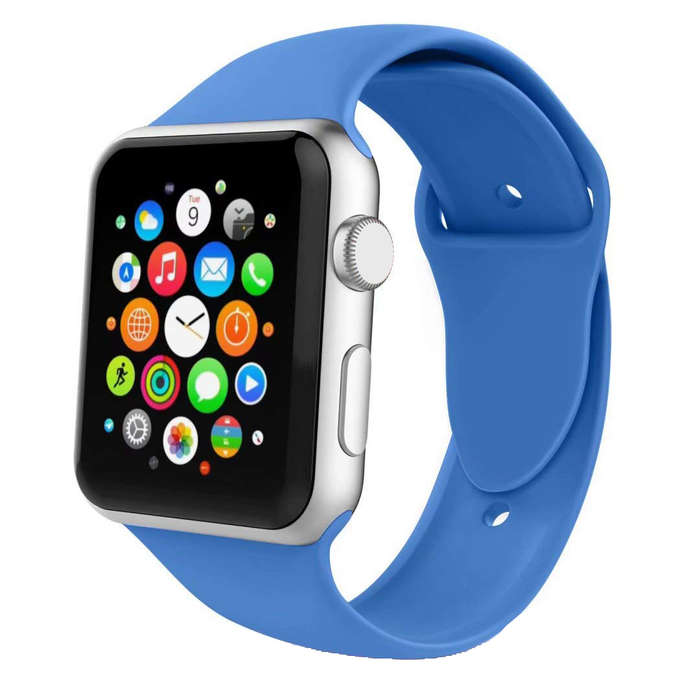 Killer Deals Silicone Strap for 38/40/41mm Apple Watch(M/L) - Blue