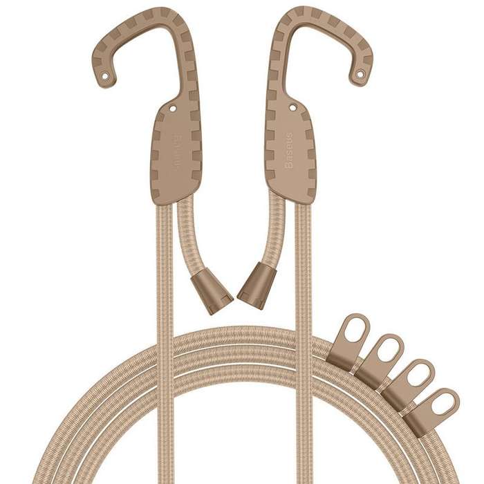 Baseus Multi-purpose Vehicle Elastic Hanger Clothing Line - Beige