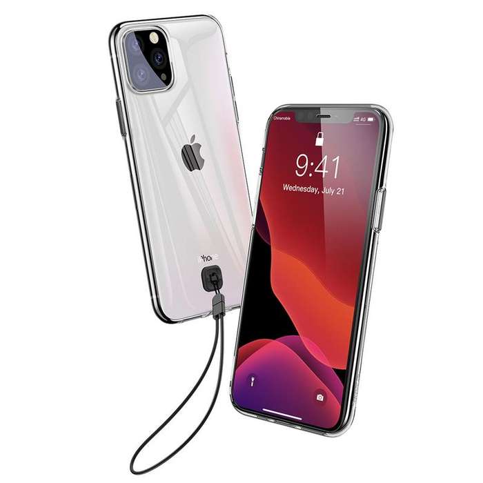 Baseus Transparent Key Case for iPhone 11 Pro - Black