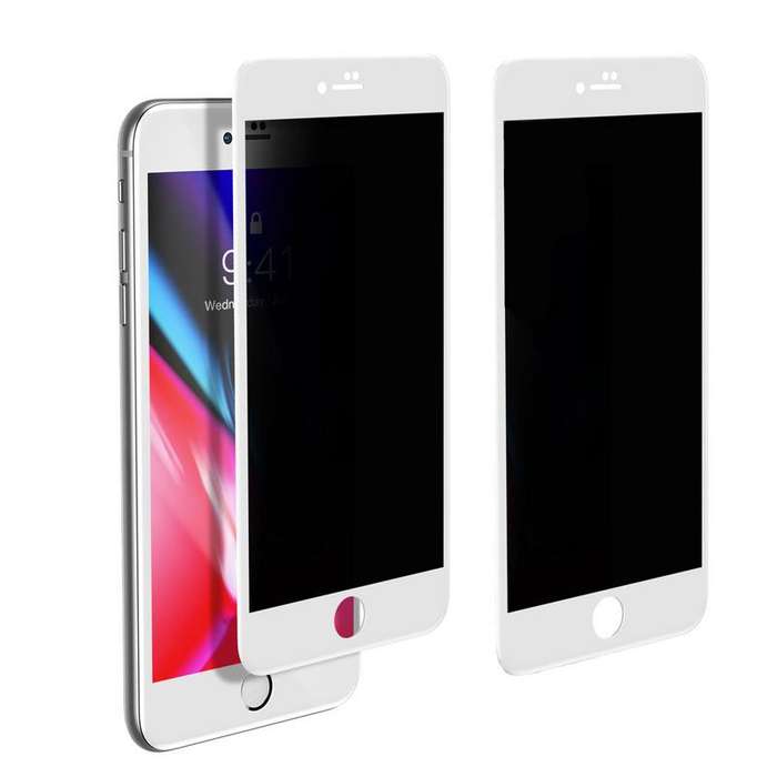 Baseus 0.23mm Privacy Curved Glass Screen Protector iPhone 6, 7 & 8 (2PCS)W
