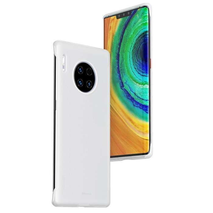 Baseus Jelly Liquid SilicaGel Protective Case For Huawei Mate 30 Pro - White