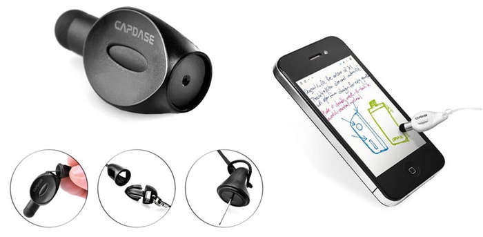 Capdase Capacitive Stylus for iPhone/iPad/Smart Phone + SIM Eject Pin for Micro-Sim Card Tray