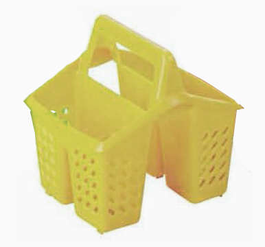Kaleido Cutlery Holder with Handle- Lime (3539L) - NW UNK