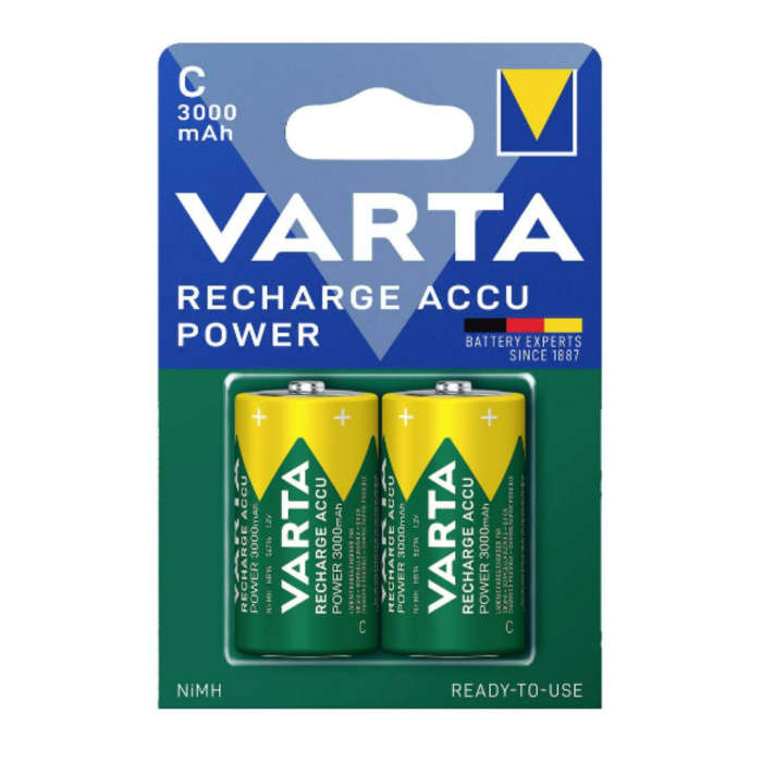 RA530 - VARTA - Size C RECHARGEABLE ACCU POWER 2 pack -