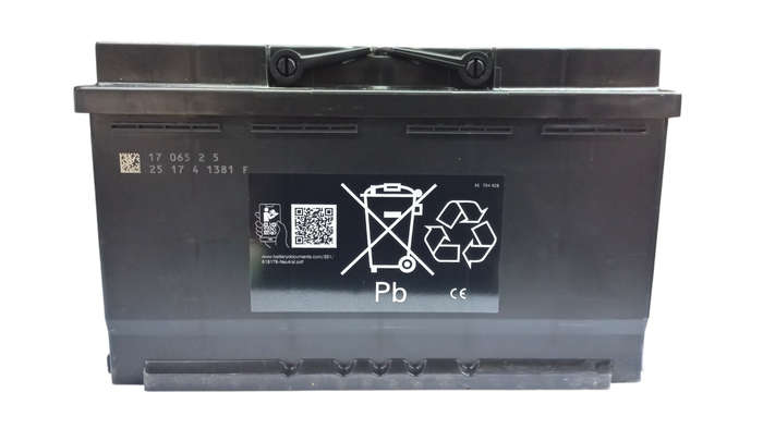 BB034 Willard 668 - AGM Battery. 12 Volt 80Ah with OLD Battery. Plus R290 without OLD battery.