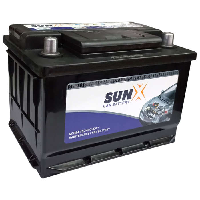 FB0277 SunX 646 - Auto Battery 12 Volt 60Ah with OLD Battery. Plus R220 without OLD Battery.