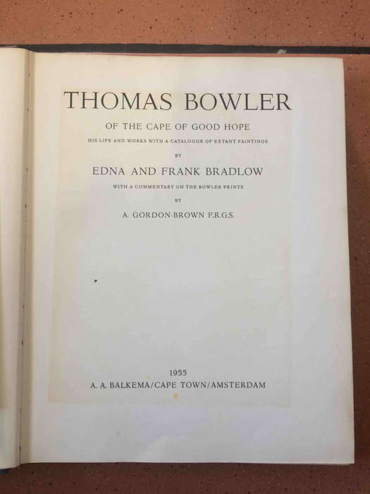 Thomas Bowler of the Cape of Good Hope