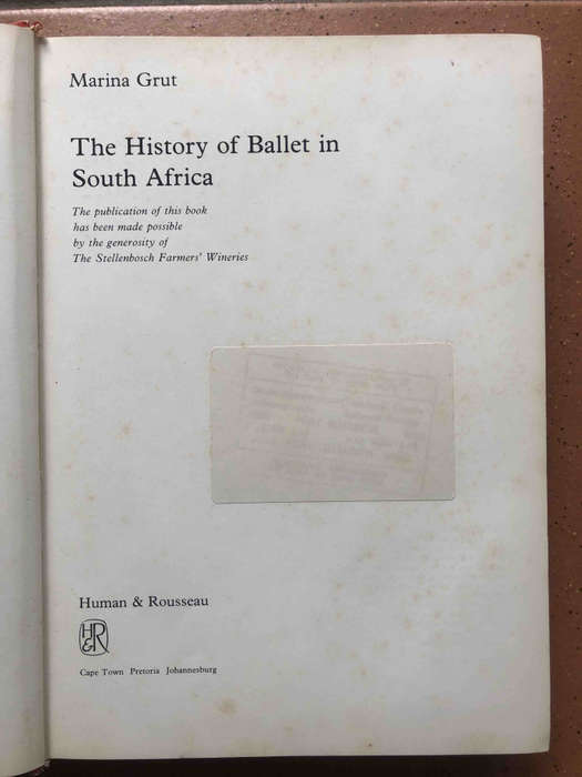 The History of Ballet in South Africa