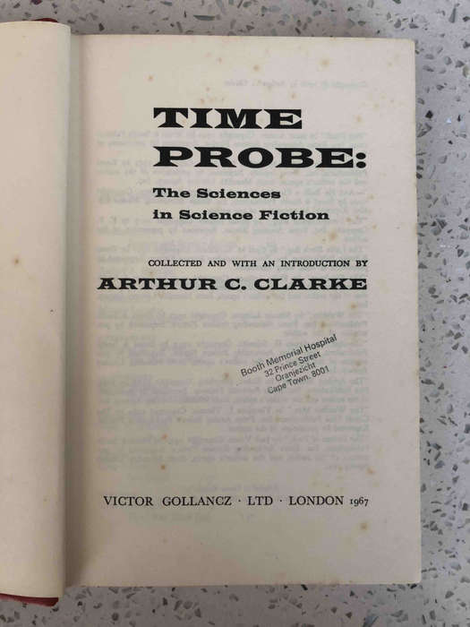 Time Probe: The Sciences in Science Fiction