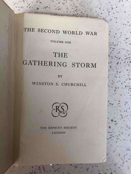 The Second World War I The Gathering Storm