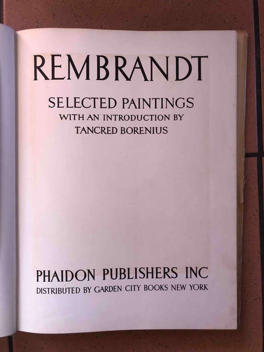 Rembrandt: Selected Paintings