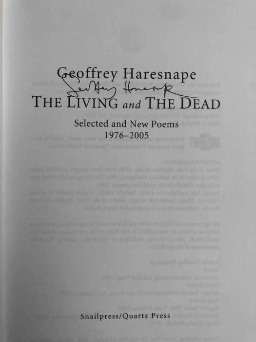 The Living and the Dead: Selected and New Poems