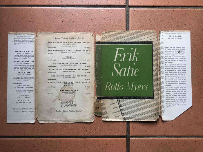 Erik Satie (1st Edition - Signed)