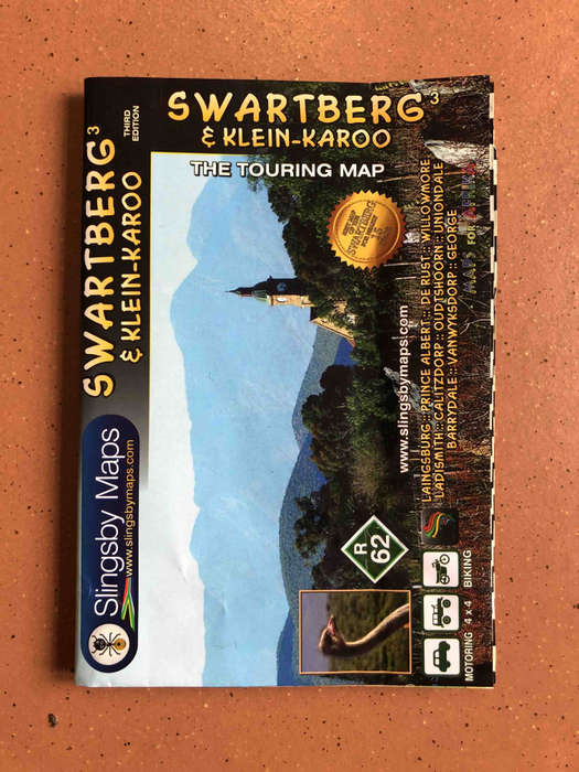 Swartberg & Klein Karoo Map