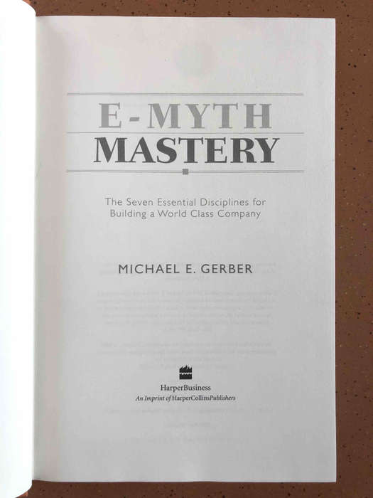 The E-Myth Mastery