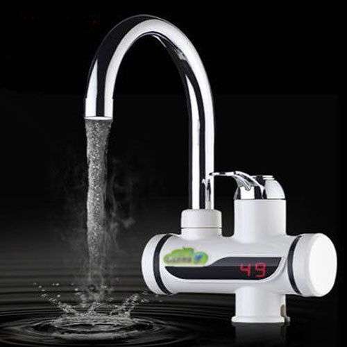 Instant Digital Electric Hot Water Tap Bottom Mounting
