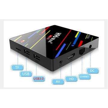 H96 MAX+ Android Smart TV Box    RK3328 Quad-Core 64Bit 4GB RAM 32GB