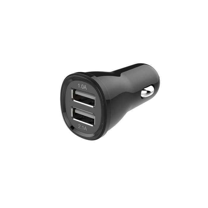 Kanex 2 Port Black USB Car Charger