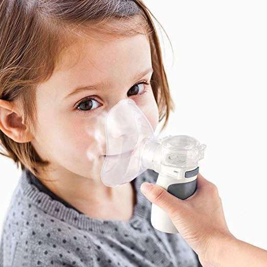 Handheld Portable Ultrasonic Nebulizer Atomiser Inhaler Nebuliser - NEARLY SILENT OPERATION