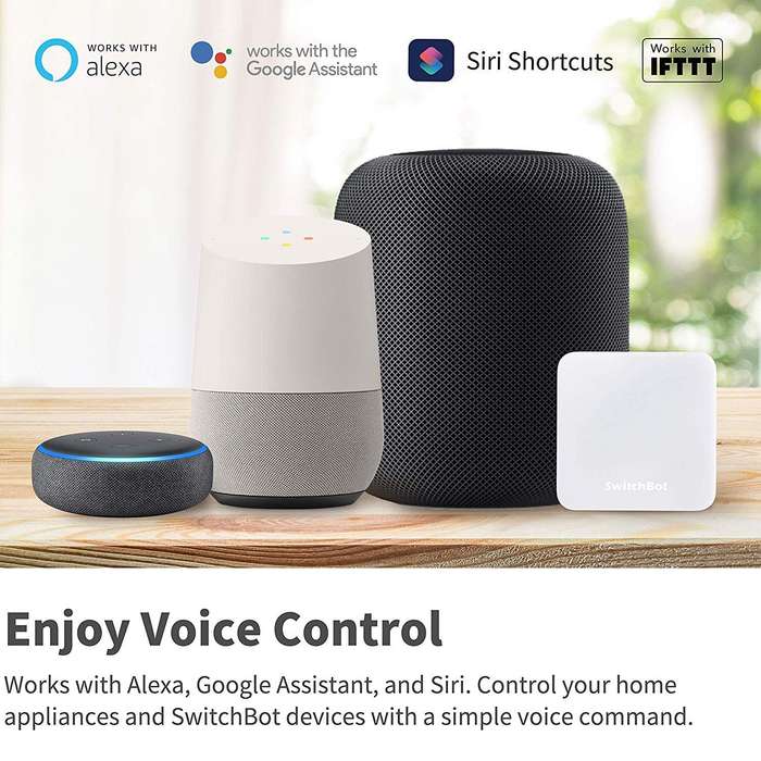 SwitchBot Hub Mini Smart Remote - Voice or App Control Your Appliances