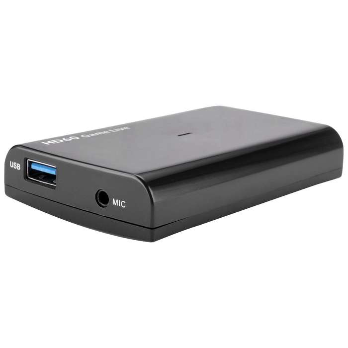EZCAP 266 4K 1080P HDMI to USB 3.0 Game Capture with Microphone Input Video Capture Card