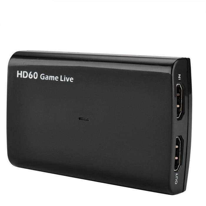EZCAP 266 4K 1080P HDMI to USB 3.0 Game Capture with Microphone Input Video Capture Card